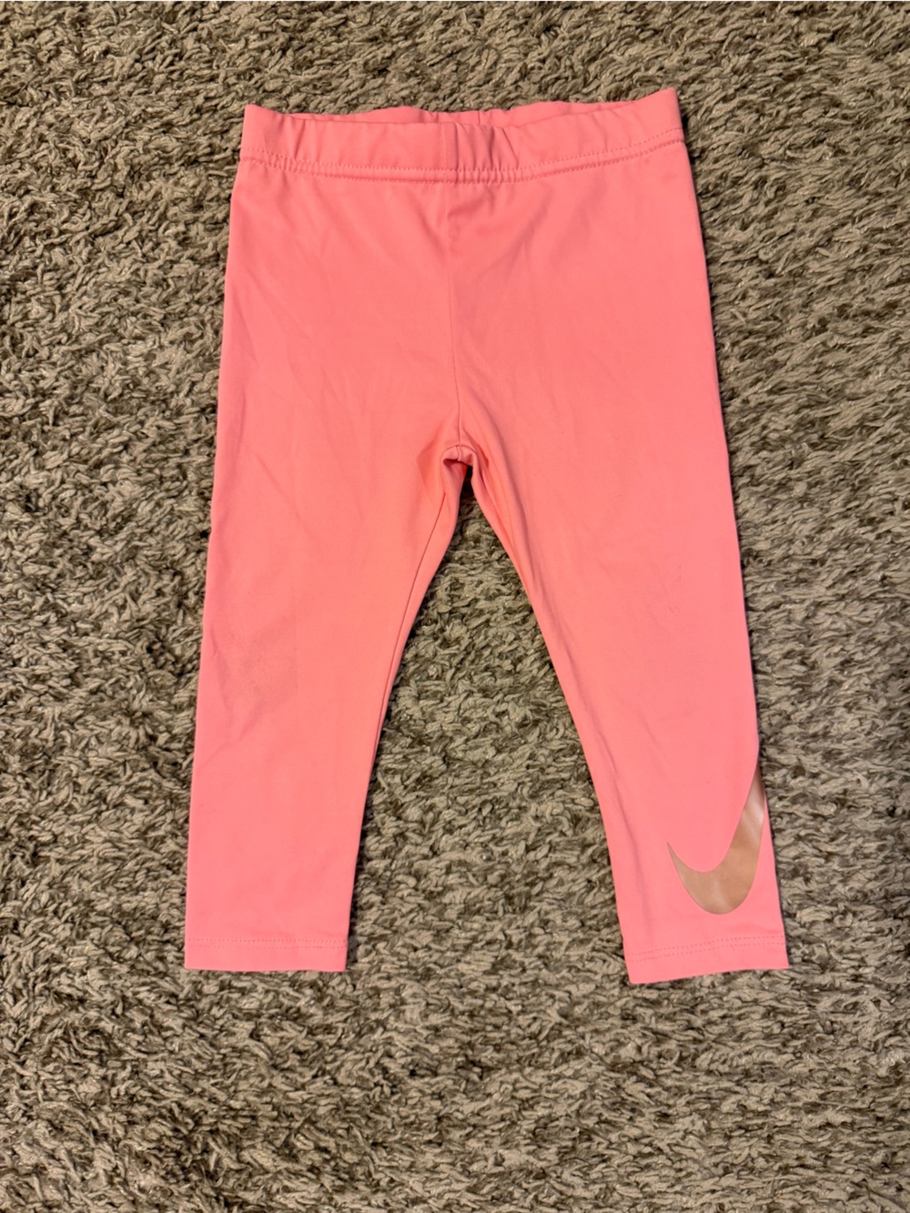 Nike Kids' Pink Athletic Leggings